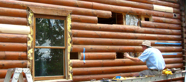 Log Home Repair Jeff Davis County, Georgia